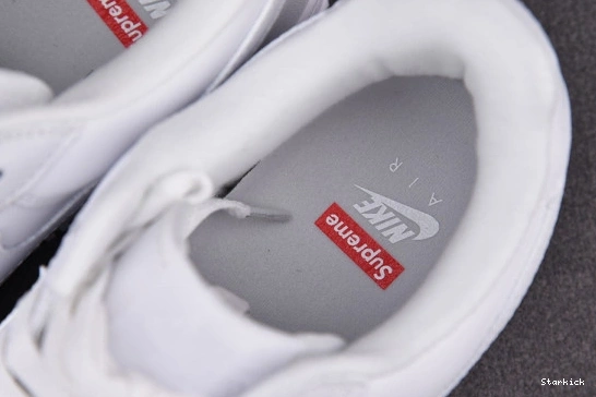 Air 1 Force Supreme Low Nike White CU9225-100 0909